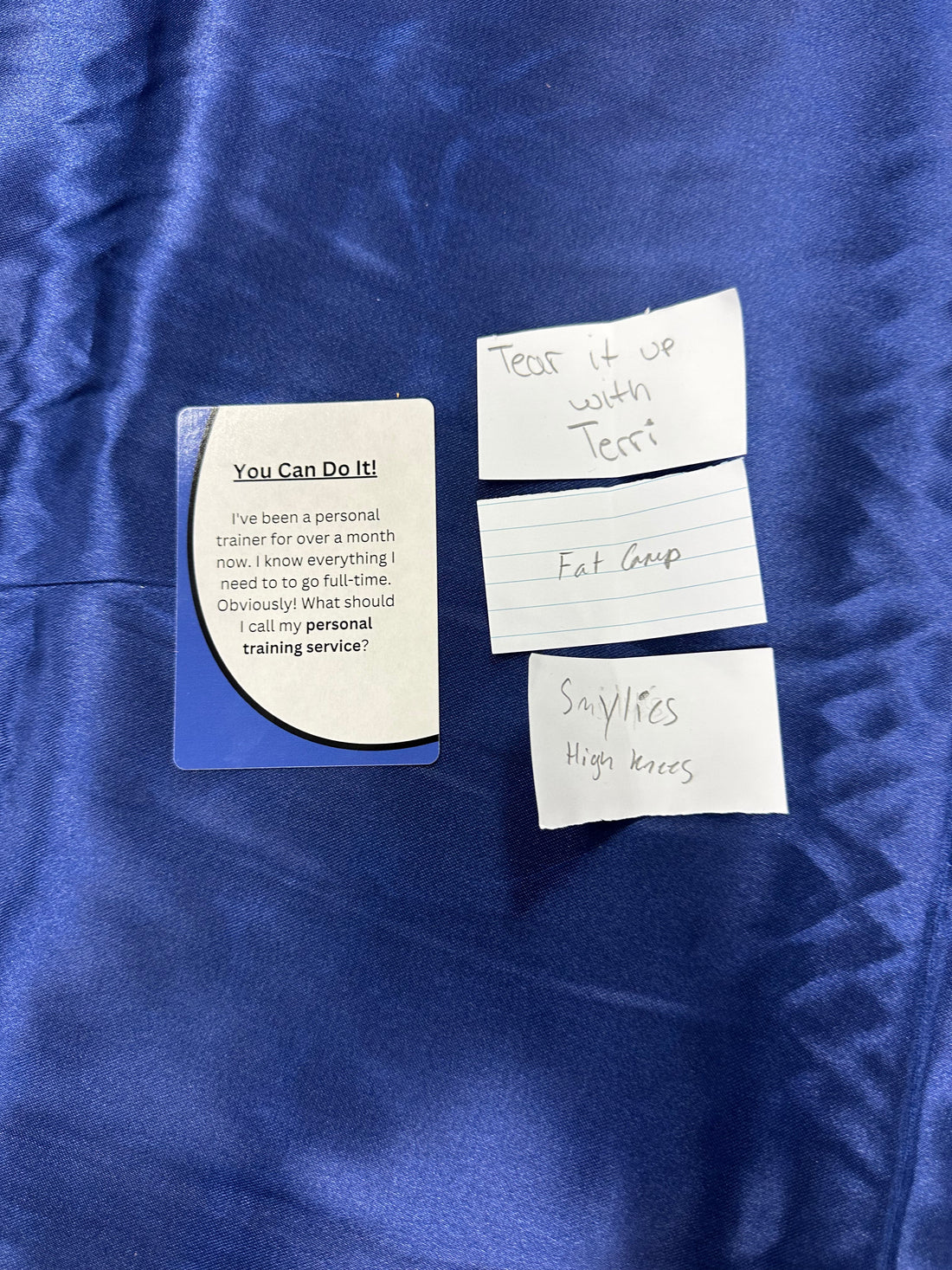 What should I call my personal training service?