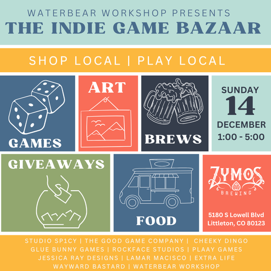 Indie Game Bazaar @ Zymos Brewing Dec 14th